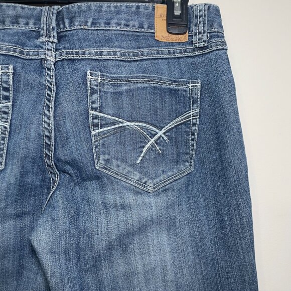 Junior Girls Red Camel Premium Denim Bootcut Jeans- Size 11 - Picture 10 of 12